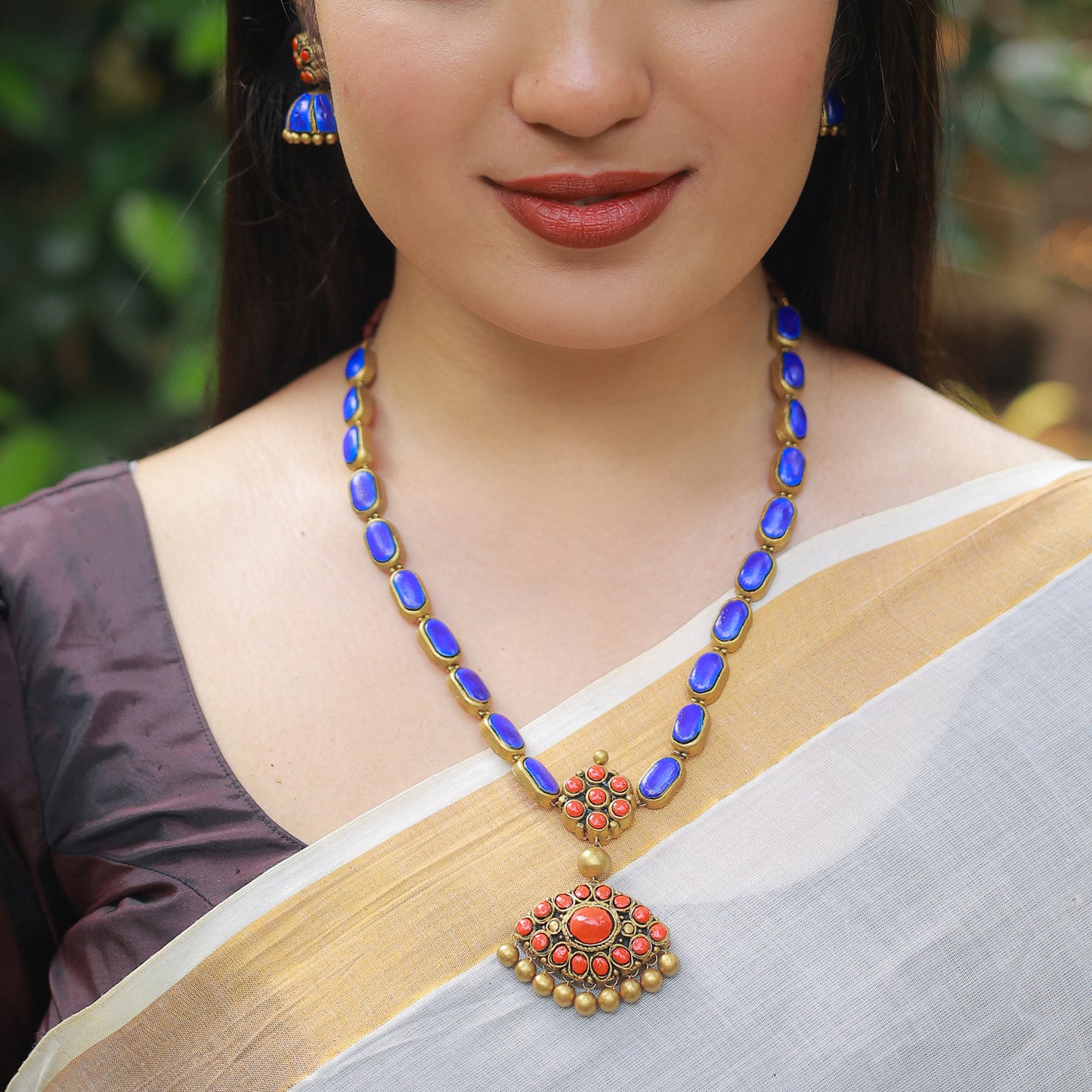 Blue Kemp R1 Terracotta Jewellery