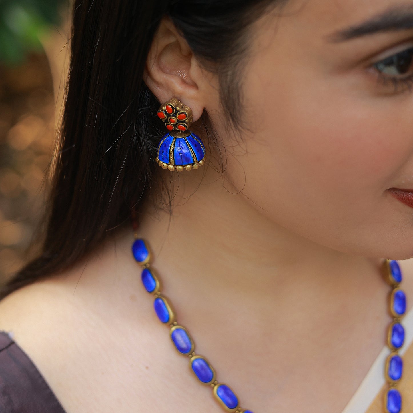 Blue Kemp R1 Terracotta Jewellery
