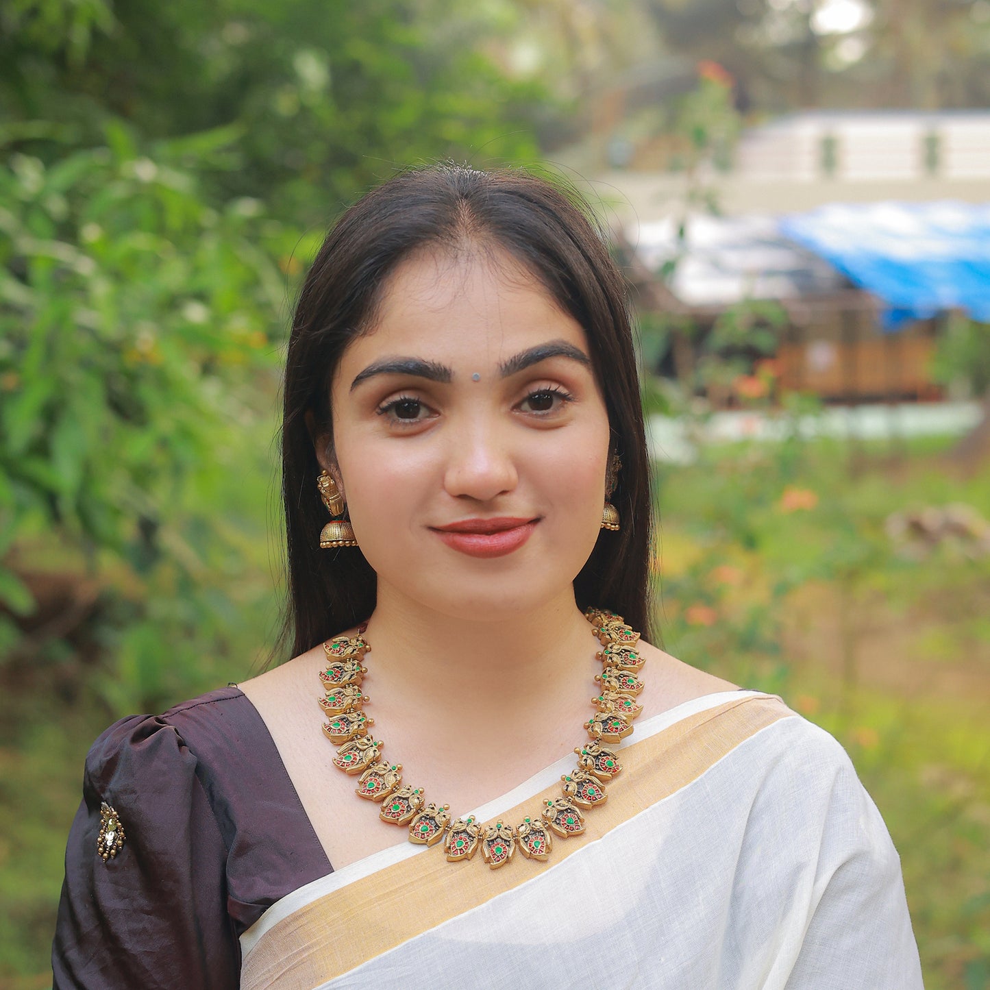 Ethnic mango Terracotta Jewellery