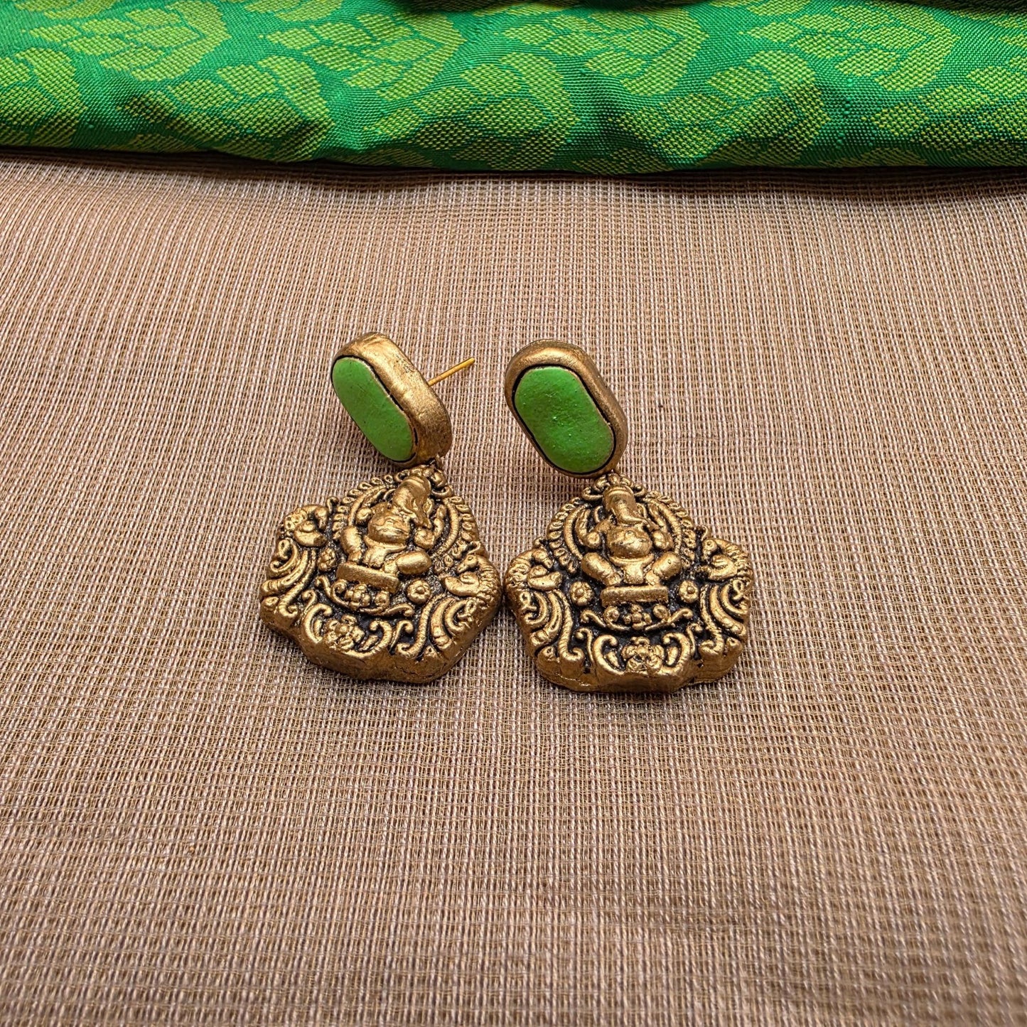 Kemp New Terracotta Jewellery Light Green