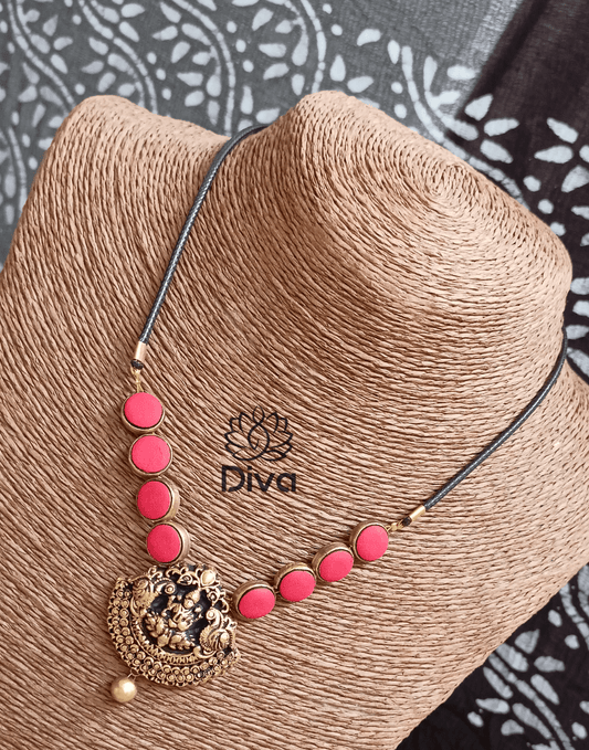 Red Button Lakshmi Terracotta Jewellery