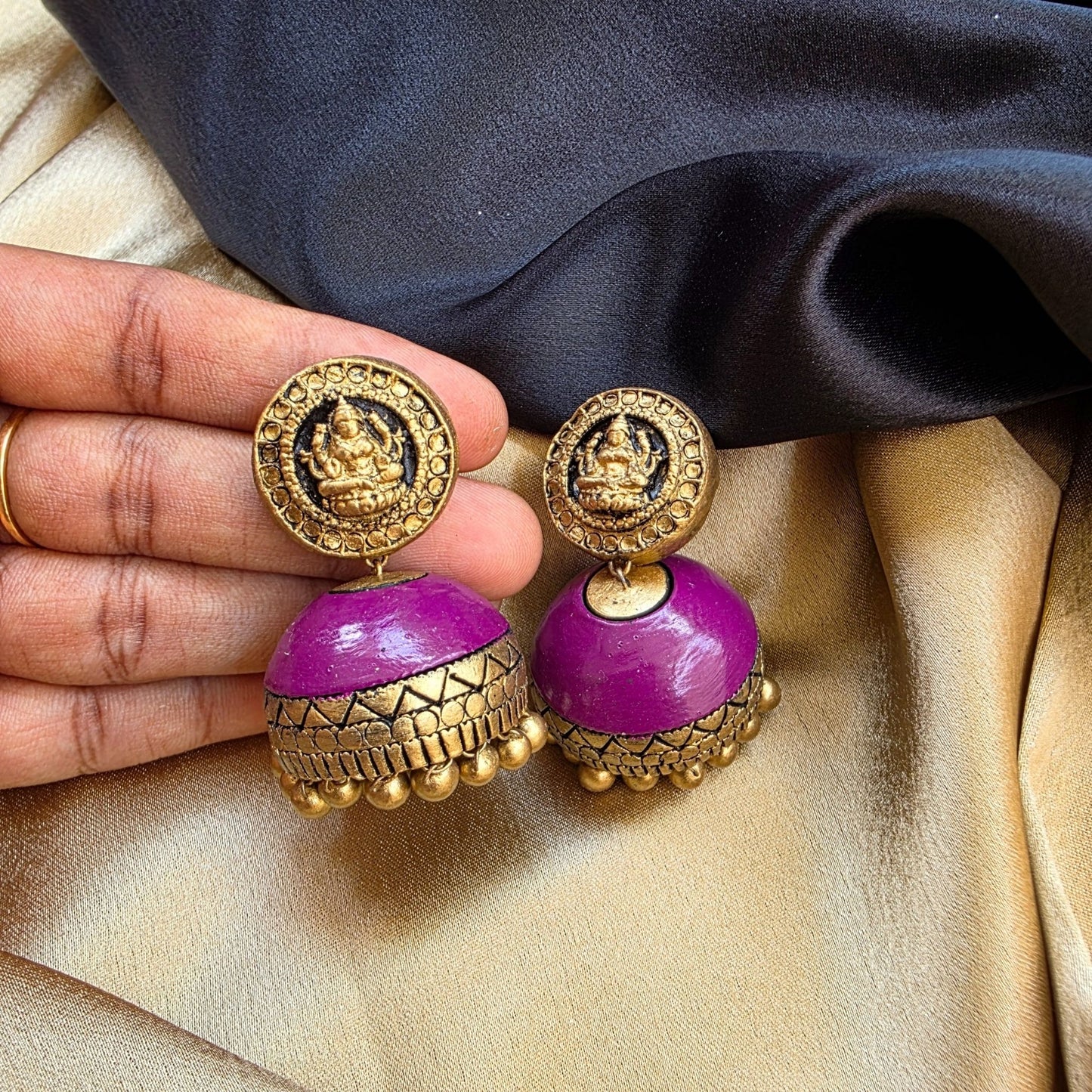 Ankita - Terracotta Jumka - Variant2