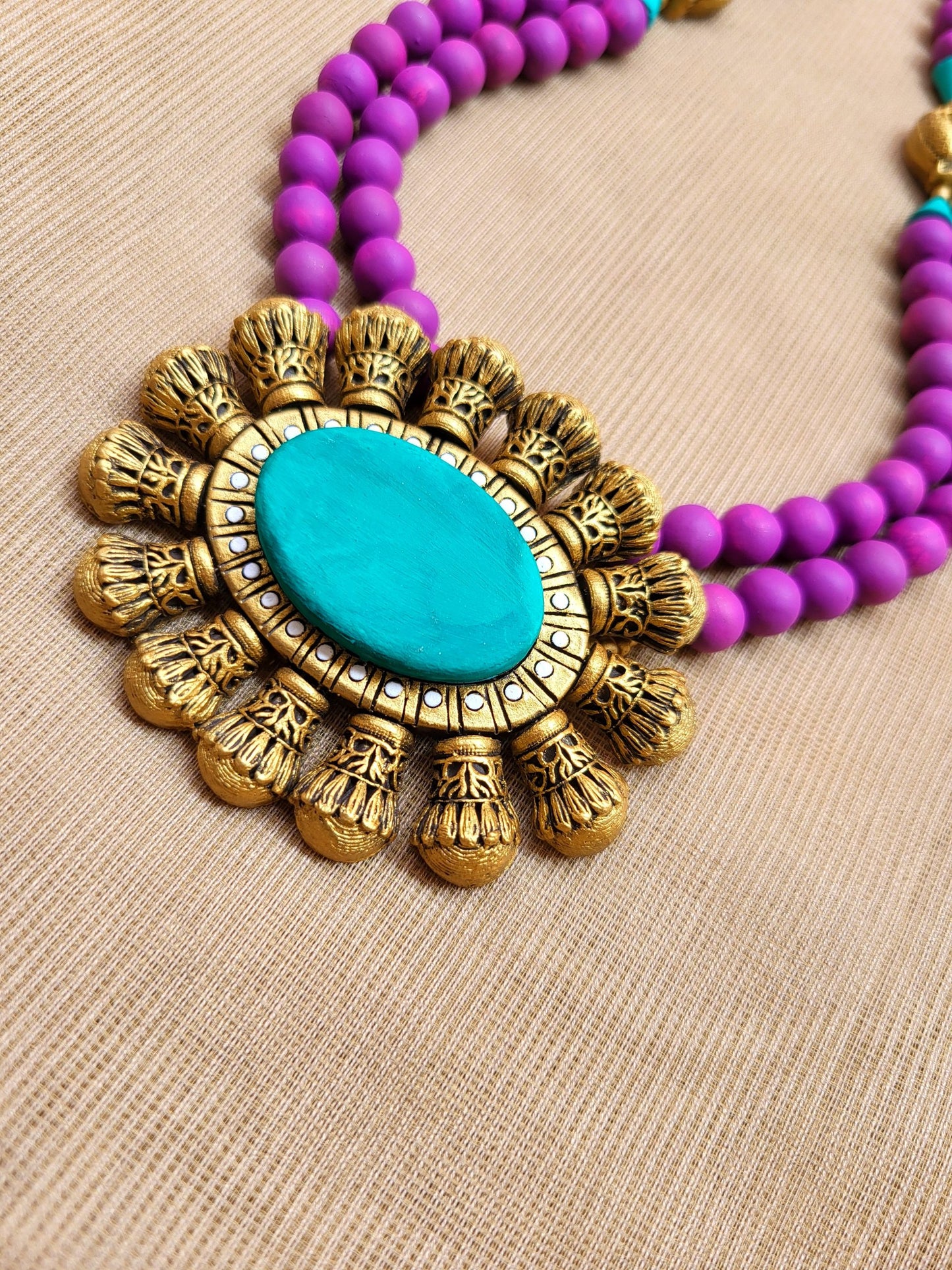 Purple Punch Signature Terracotta Jewellery