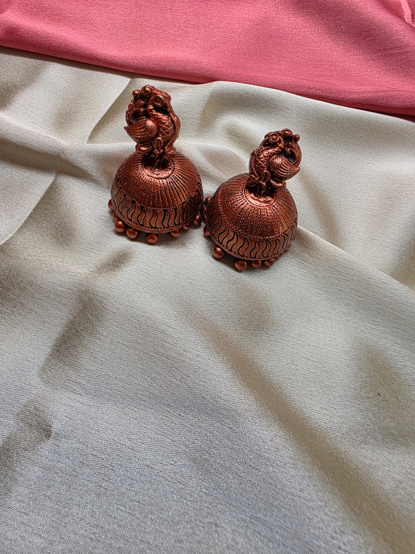 Lakshmi Hasli Copper Terracotta Jewellery
