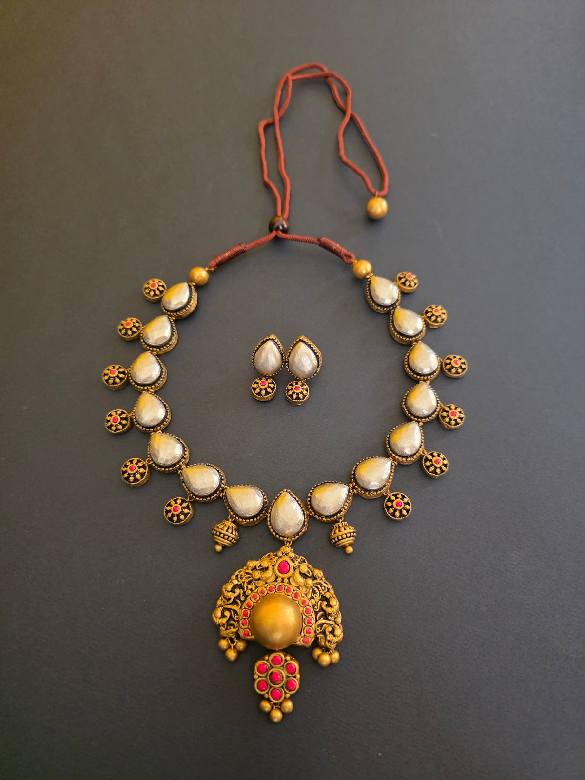 Silver Gleam Terracotta Jewellery