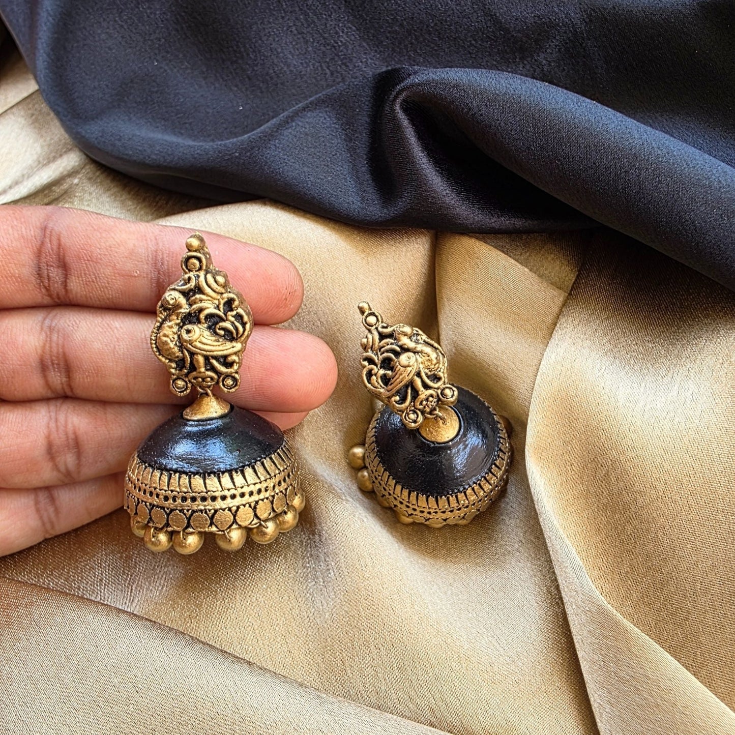 Aazhi - Terracotta Jumka - Variant4