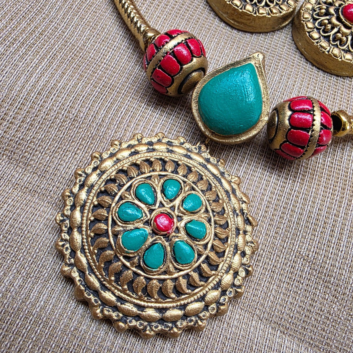 Green Eternal Earth Terracotta Jewellery