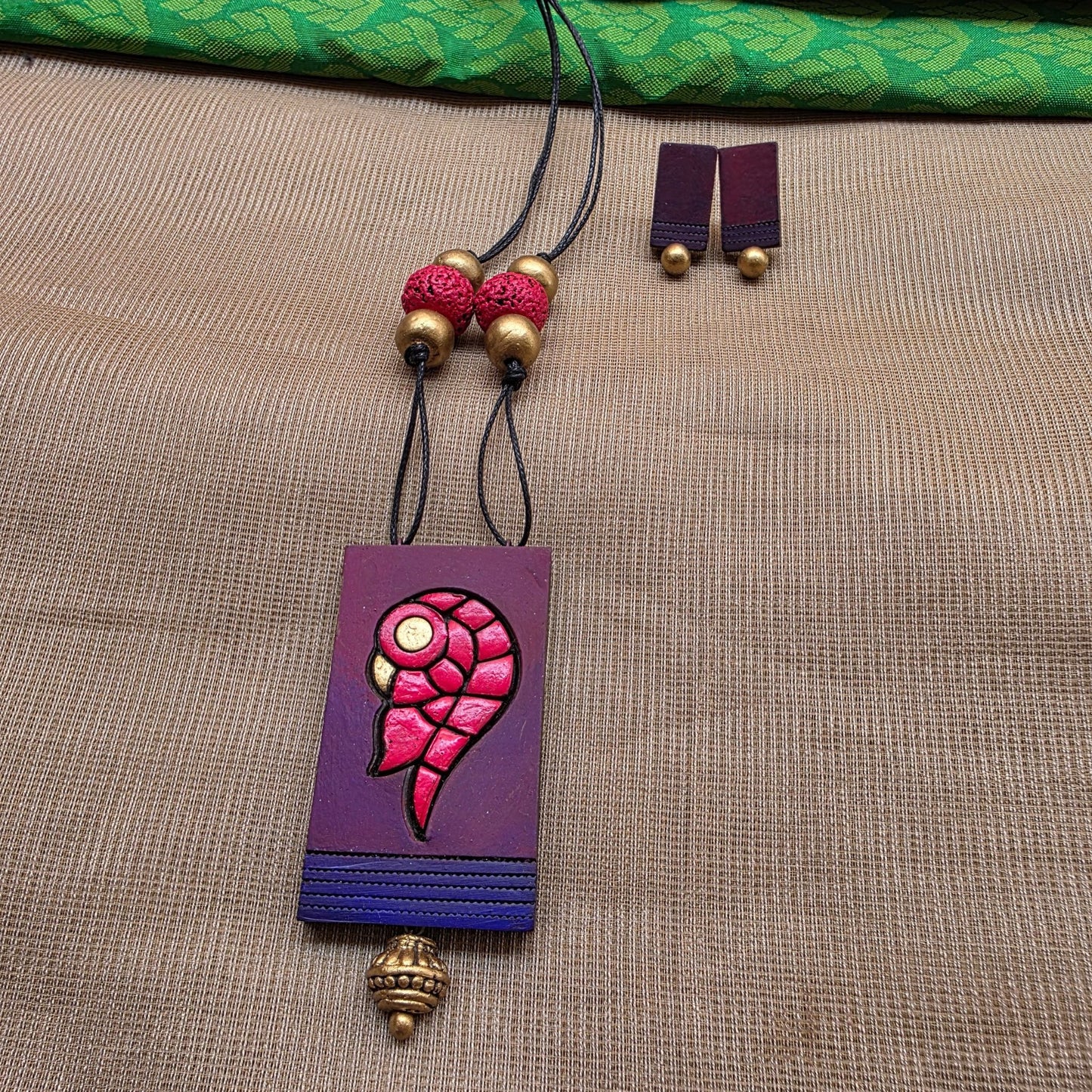 Parakeet Terracotta Jewellery