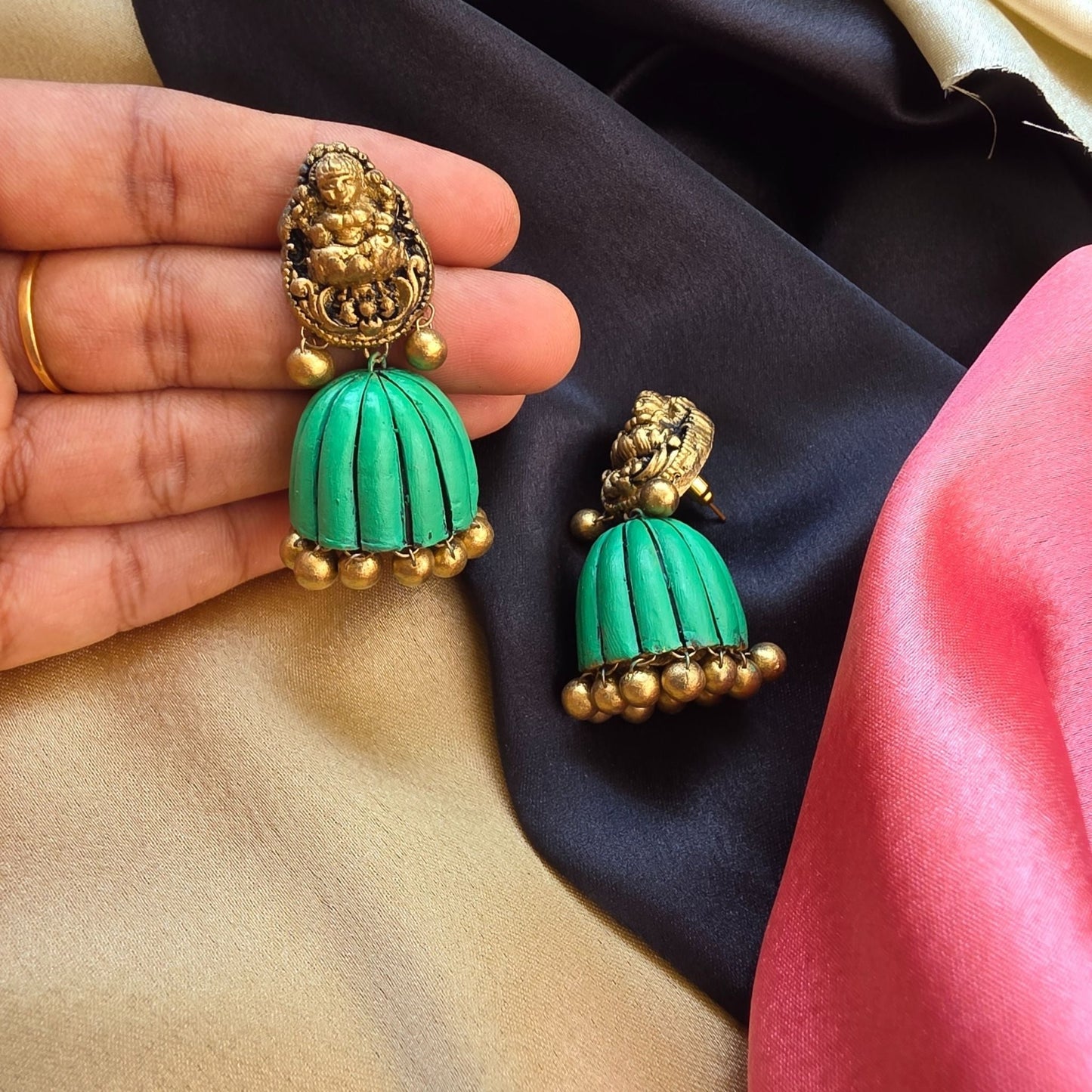 Sembal- Terracotta Jumka - Variant4