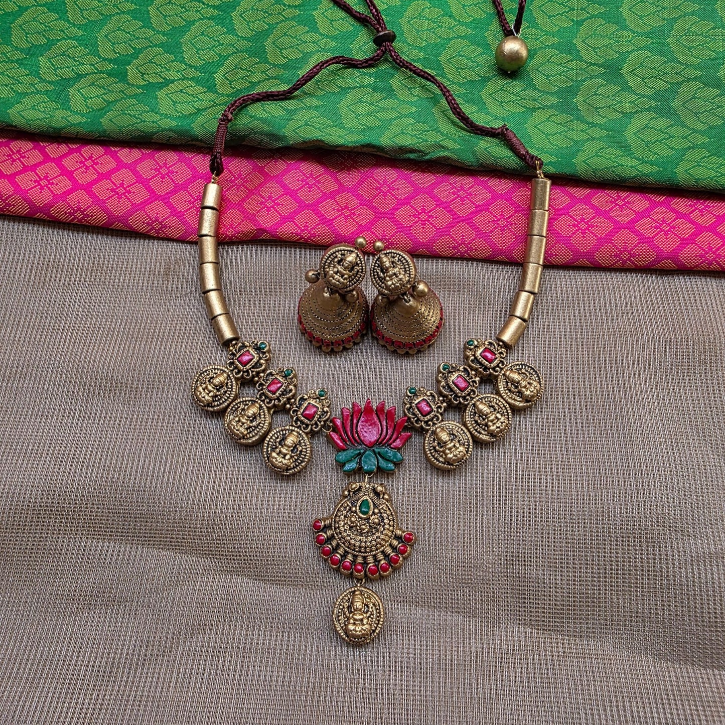 Padma Lakshmi Terracotta Jewellery