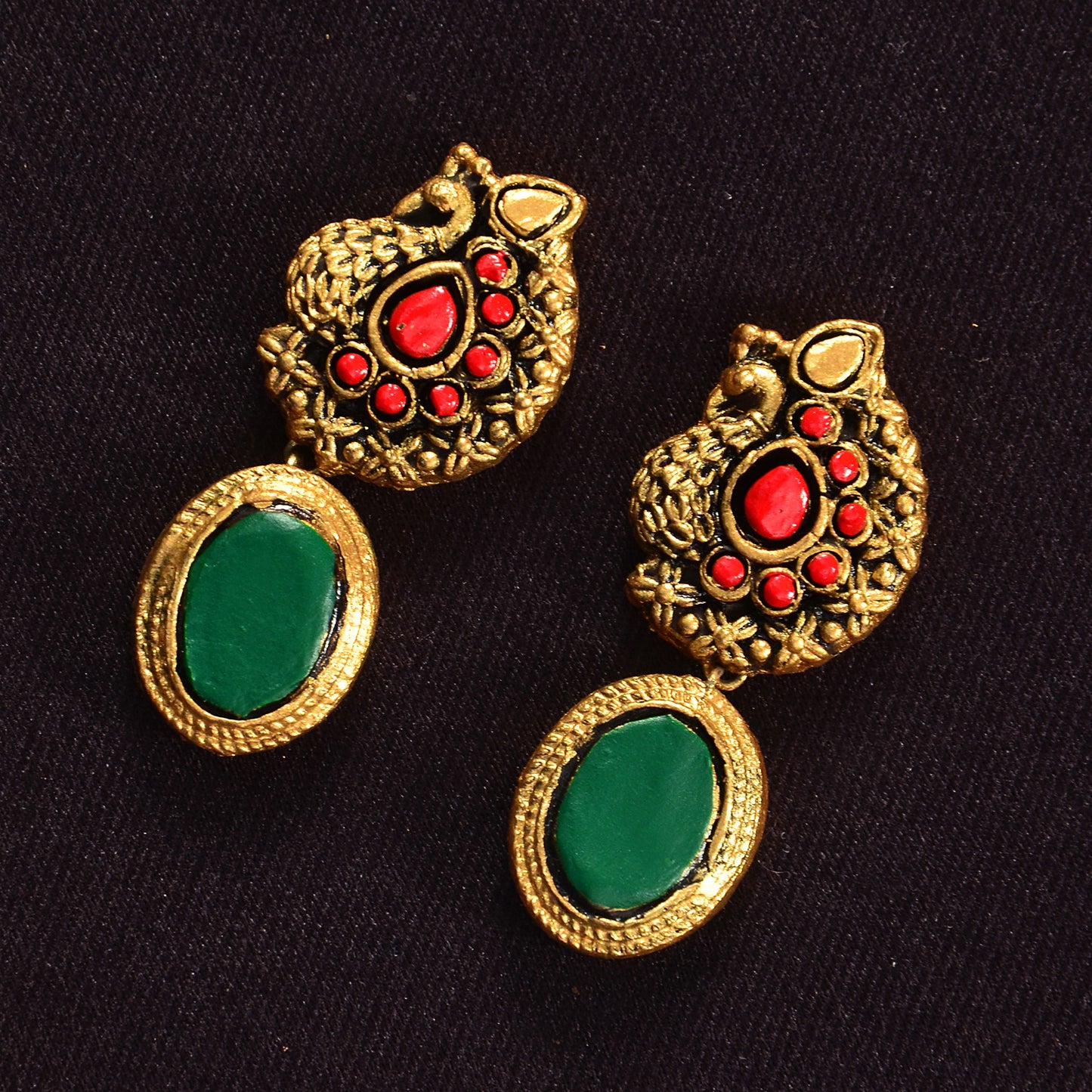 Royal Emblem Terracotta Jewellery