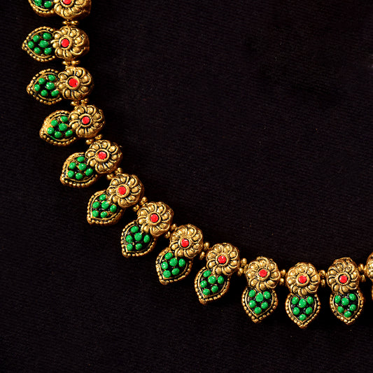 Leafy Bloom Terracotta Jewellery