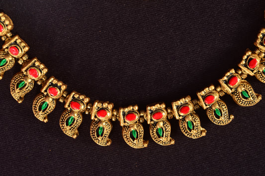Paisley Motif Terracotta Jewellery