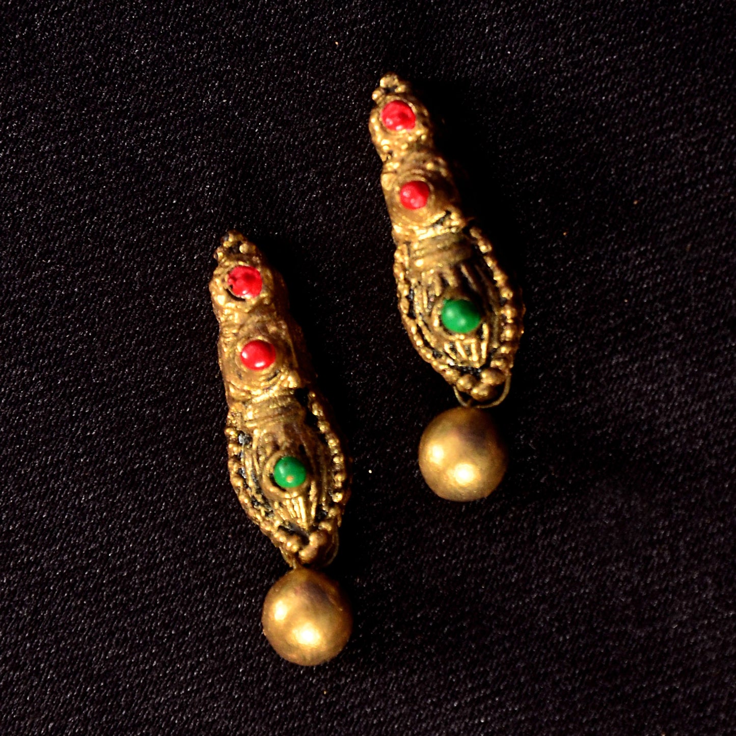 Leaf Motif Terracotta Jewellery