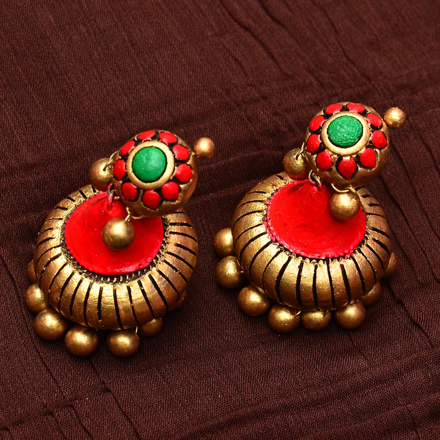 Traditional Temple Terracotta Jewellery