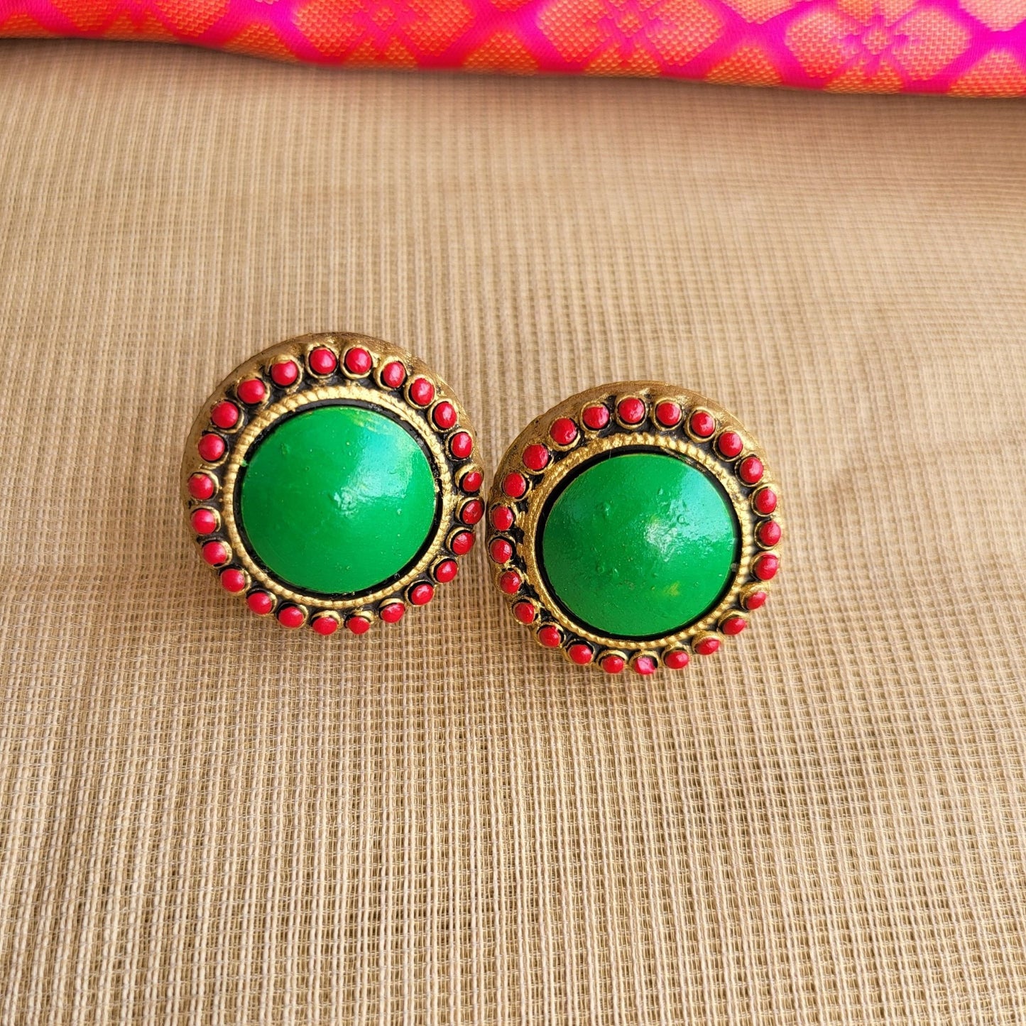 Eco-friendly Mithraa terracotta jewellery for festive and ethnic wear