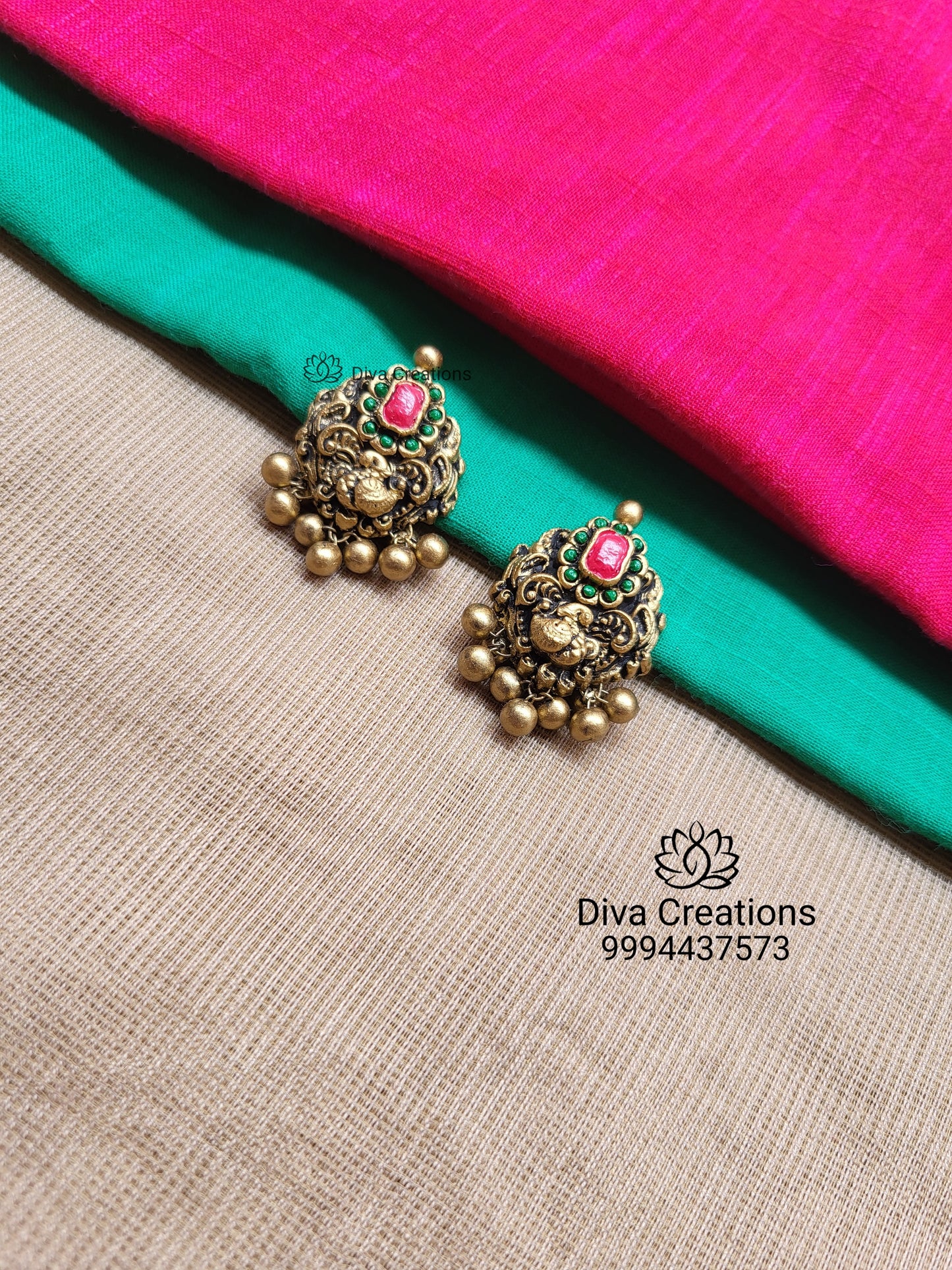 Poppy Petal Terracotta Jewellery