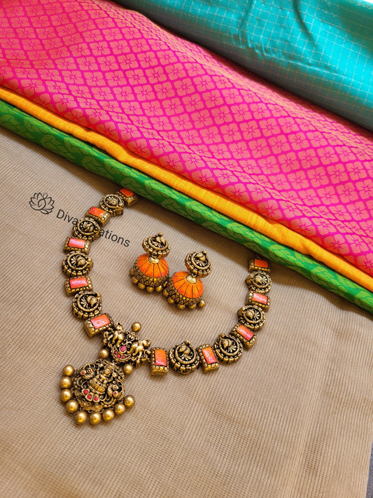 Orange punch terracotta jewellery