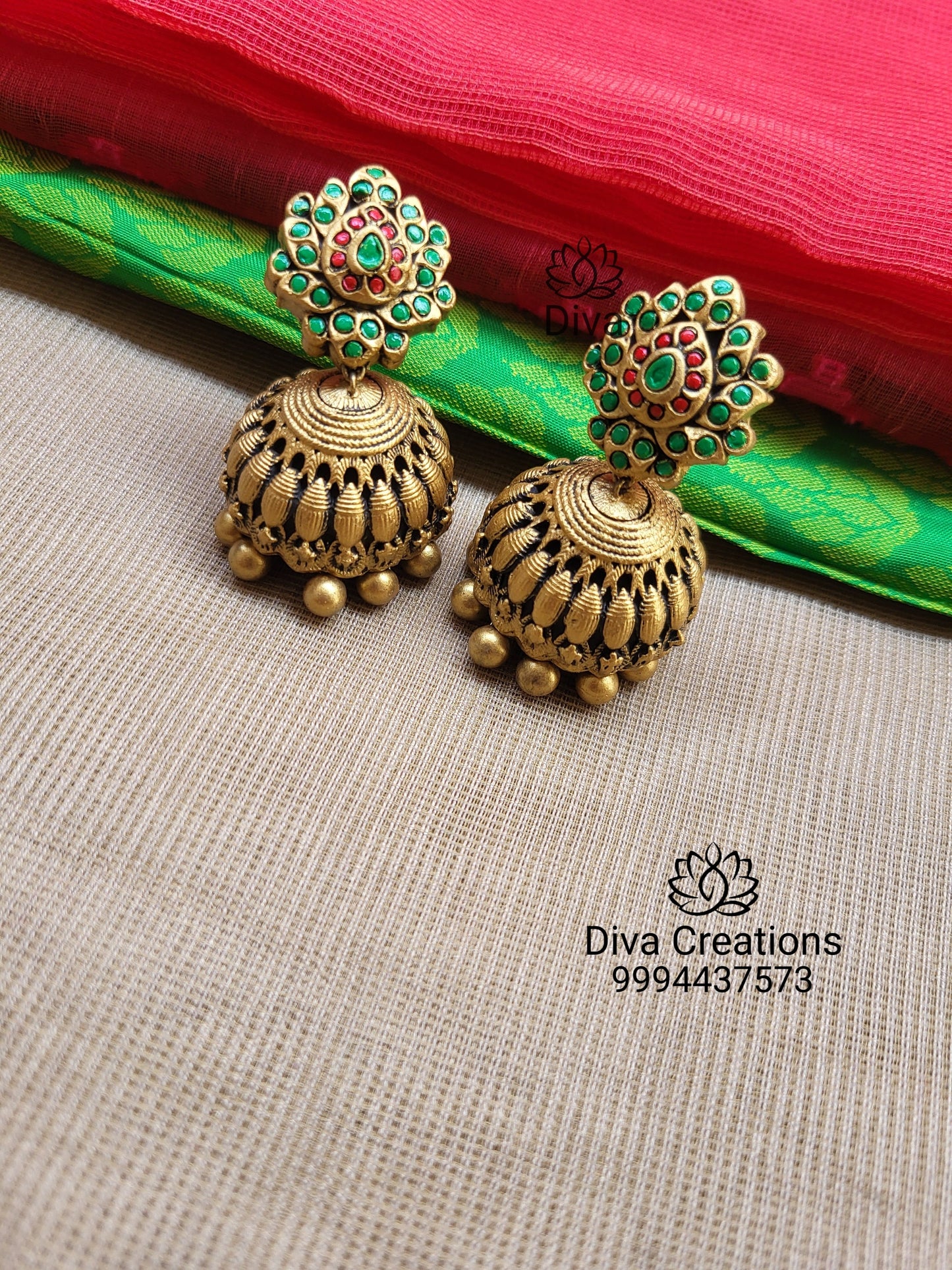 Kemp Retro Terracotta Jewellery