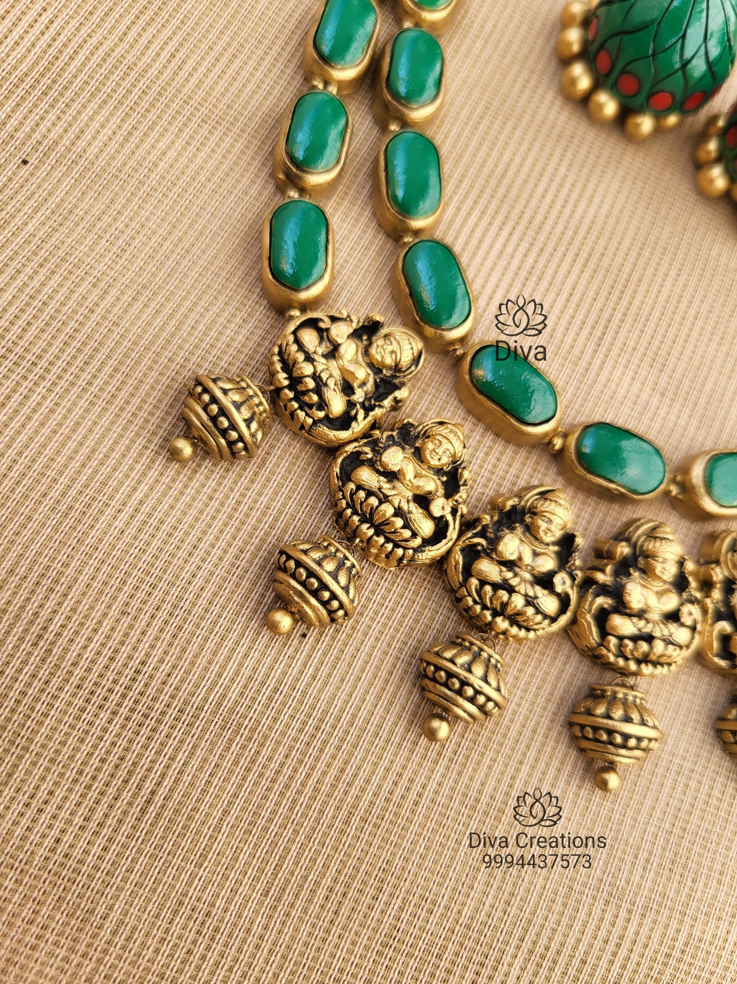 Vrisksha 2 Row Terracotta Jewellery