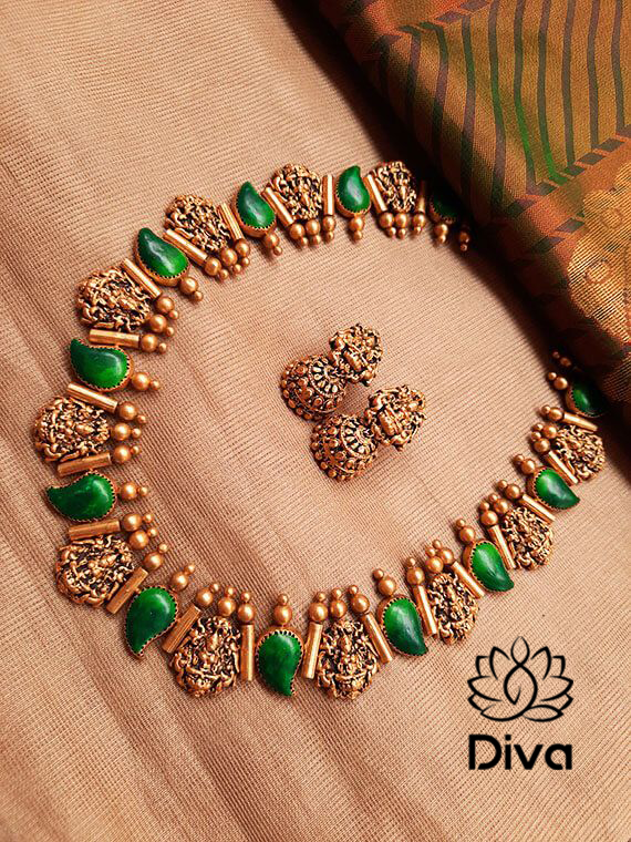 Signature Mango Lakshmi Terracotta Jewellery