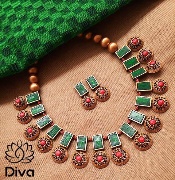 Vogue Statement Terracotta Jewellery