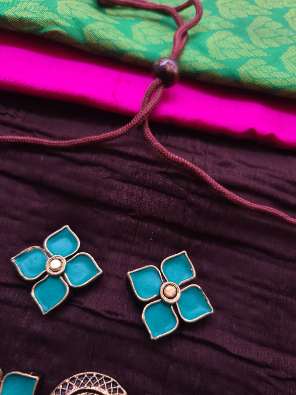 Terracotta Azure Blossom Jewellery