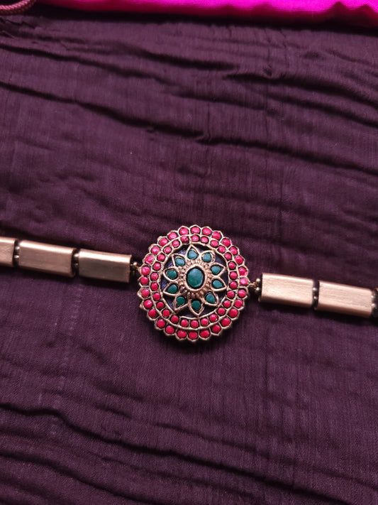 Terracotta Floral Blossom Jewellery