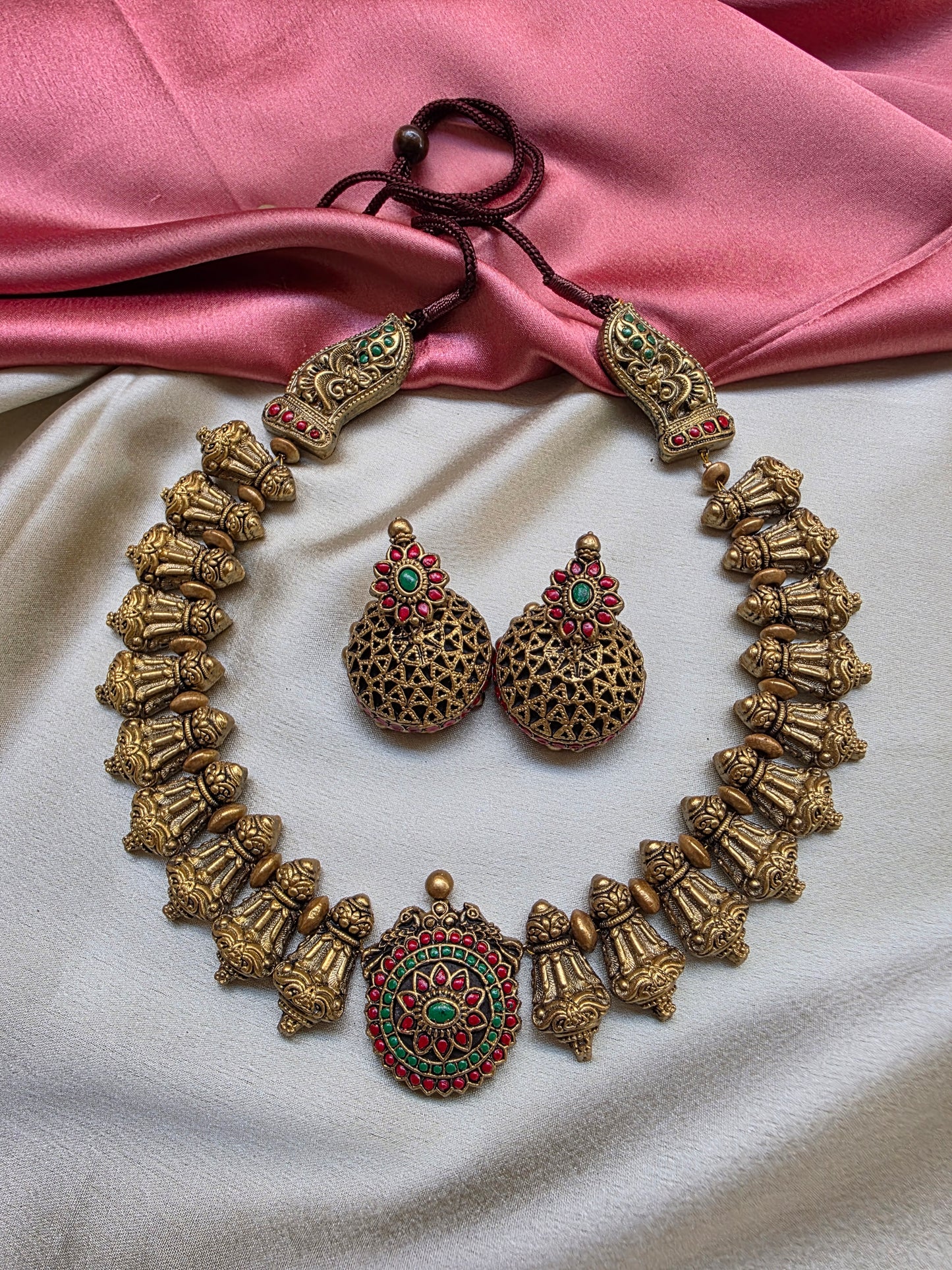 Antique Rani Choker Terracotta Jewellery