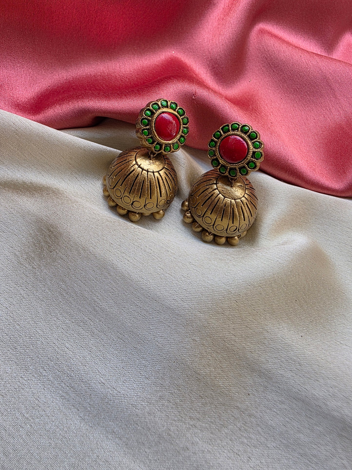 Floral Nalini Terracotta Jewellery