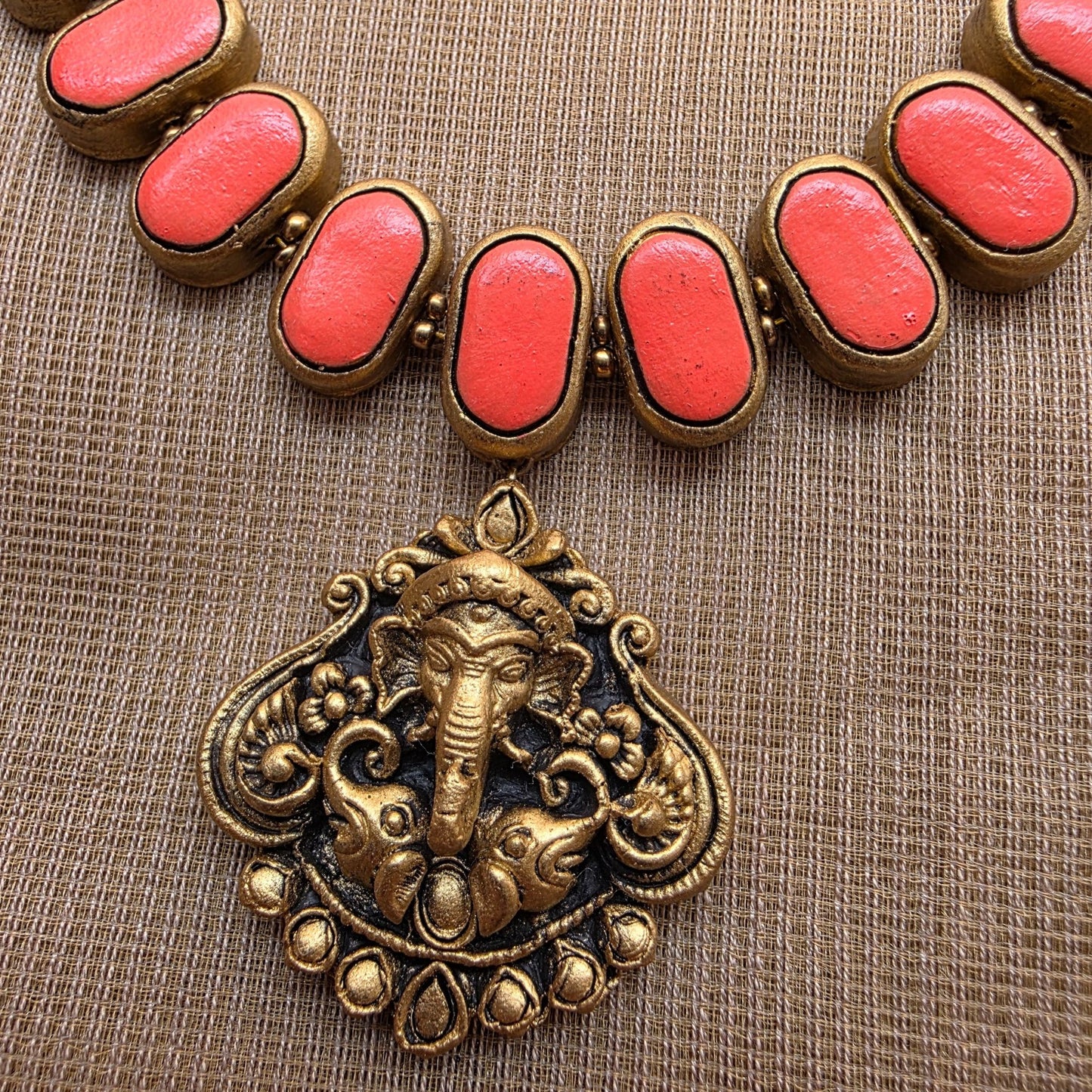 Kemp New Terracotta Jewellery Orange