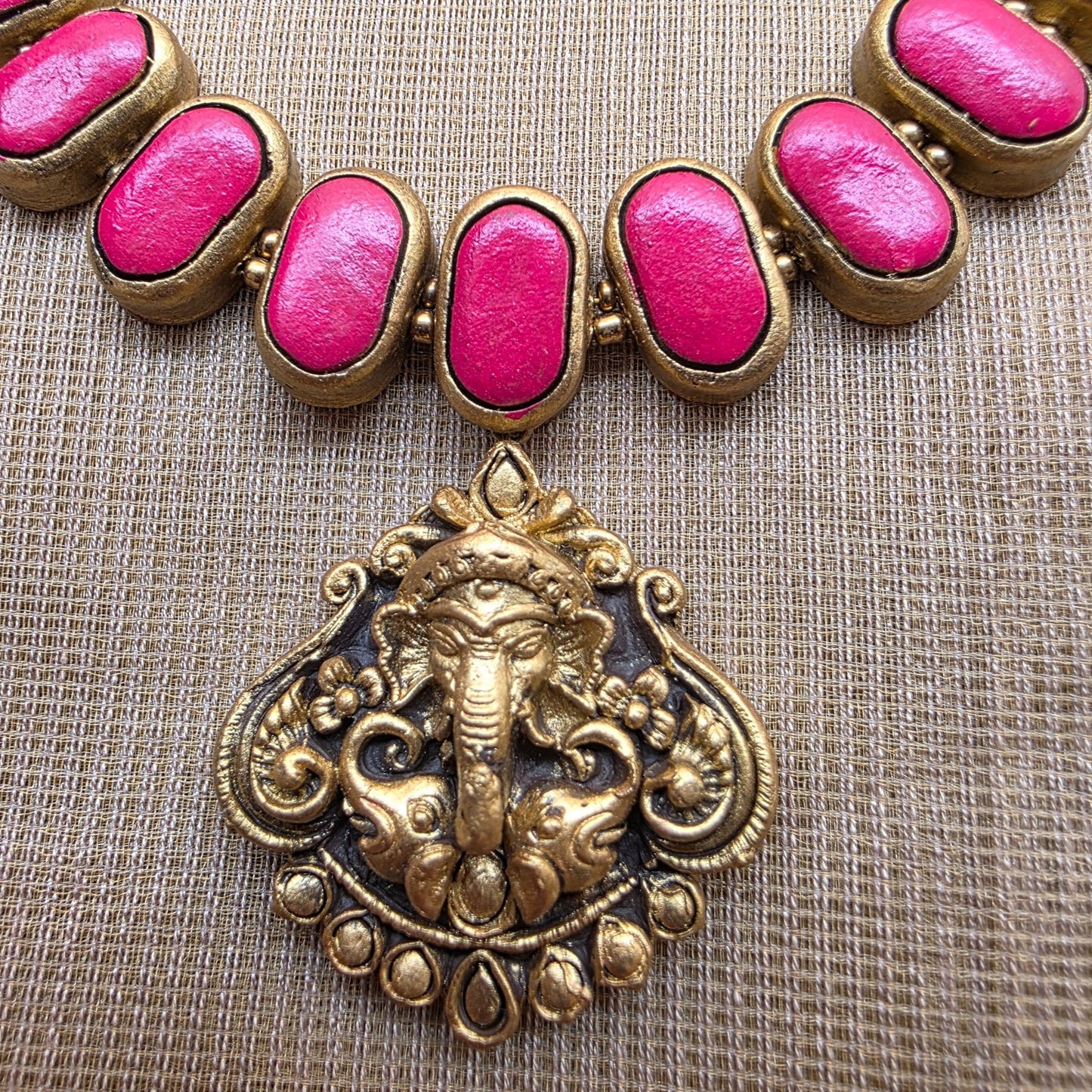 Kemp New Terracotta Jewellery Pink