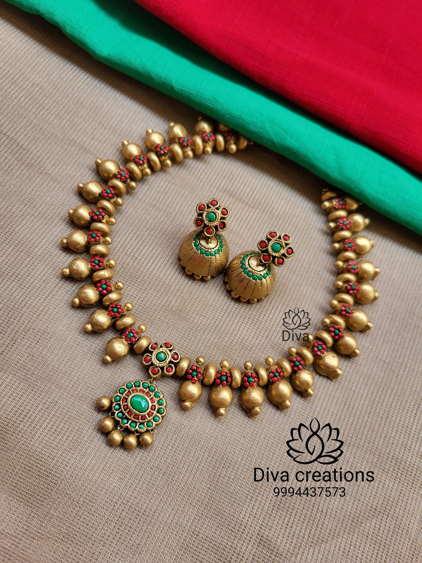 All New Attigai Terracotta Jewellery