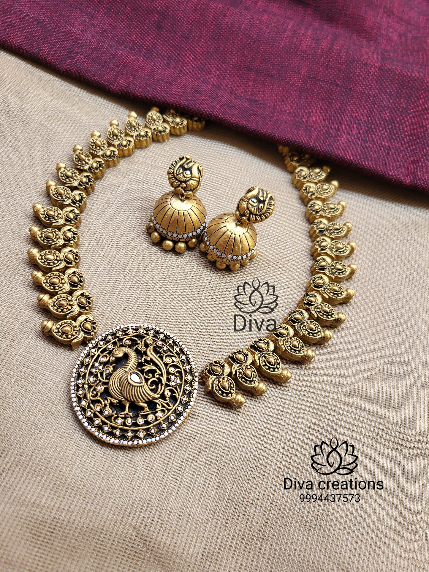 Annam Mango Terracotta Jewellery