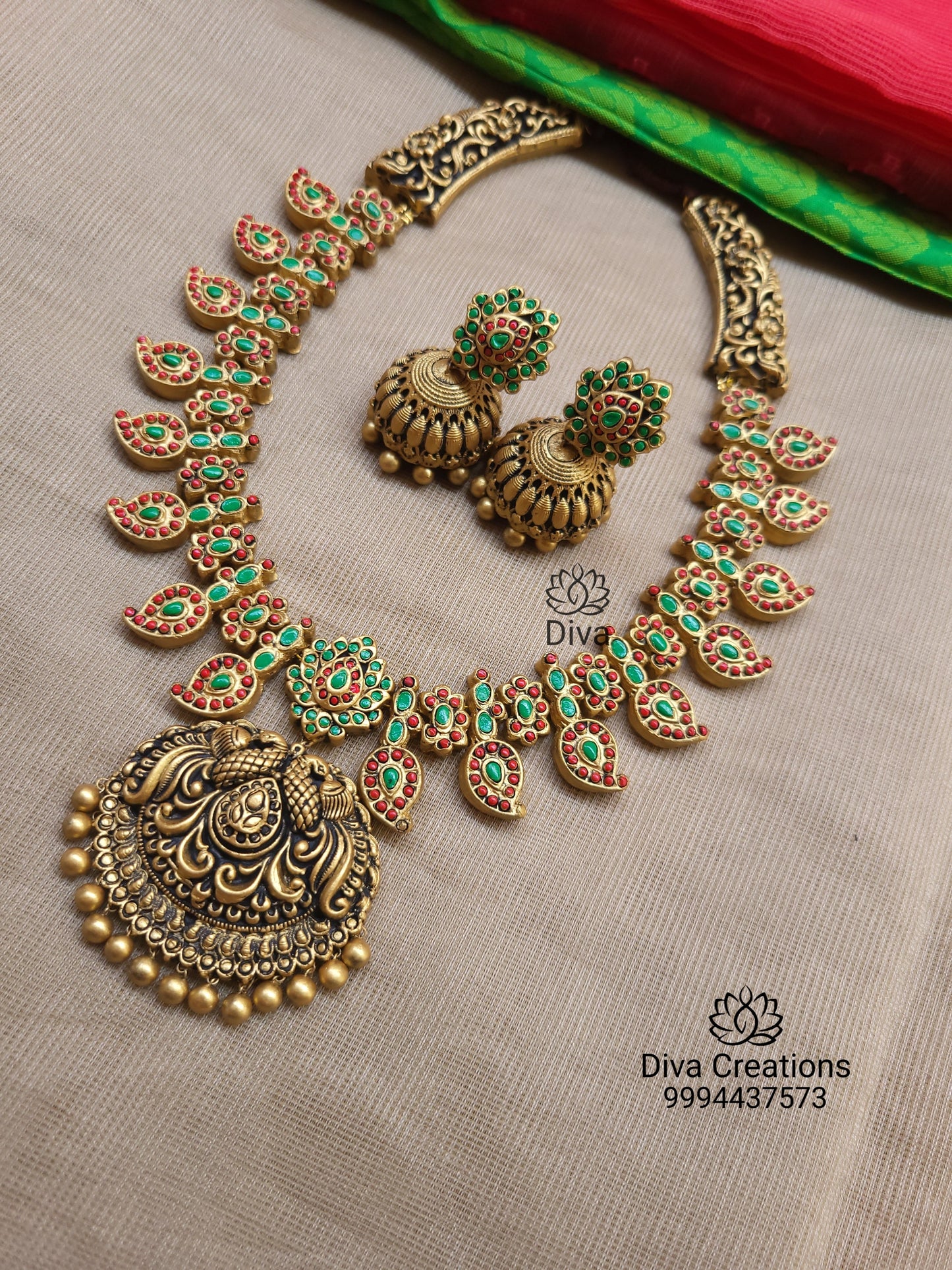 Kemp Retro Terracotta Jewellery