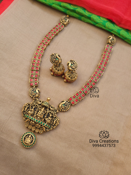 Red Studded Square Terracotta Jewellery