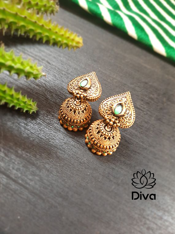 Handcrafted Terracotta Jhumka Earrings Online