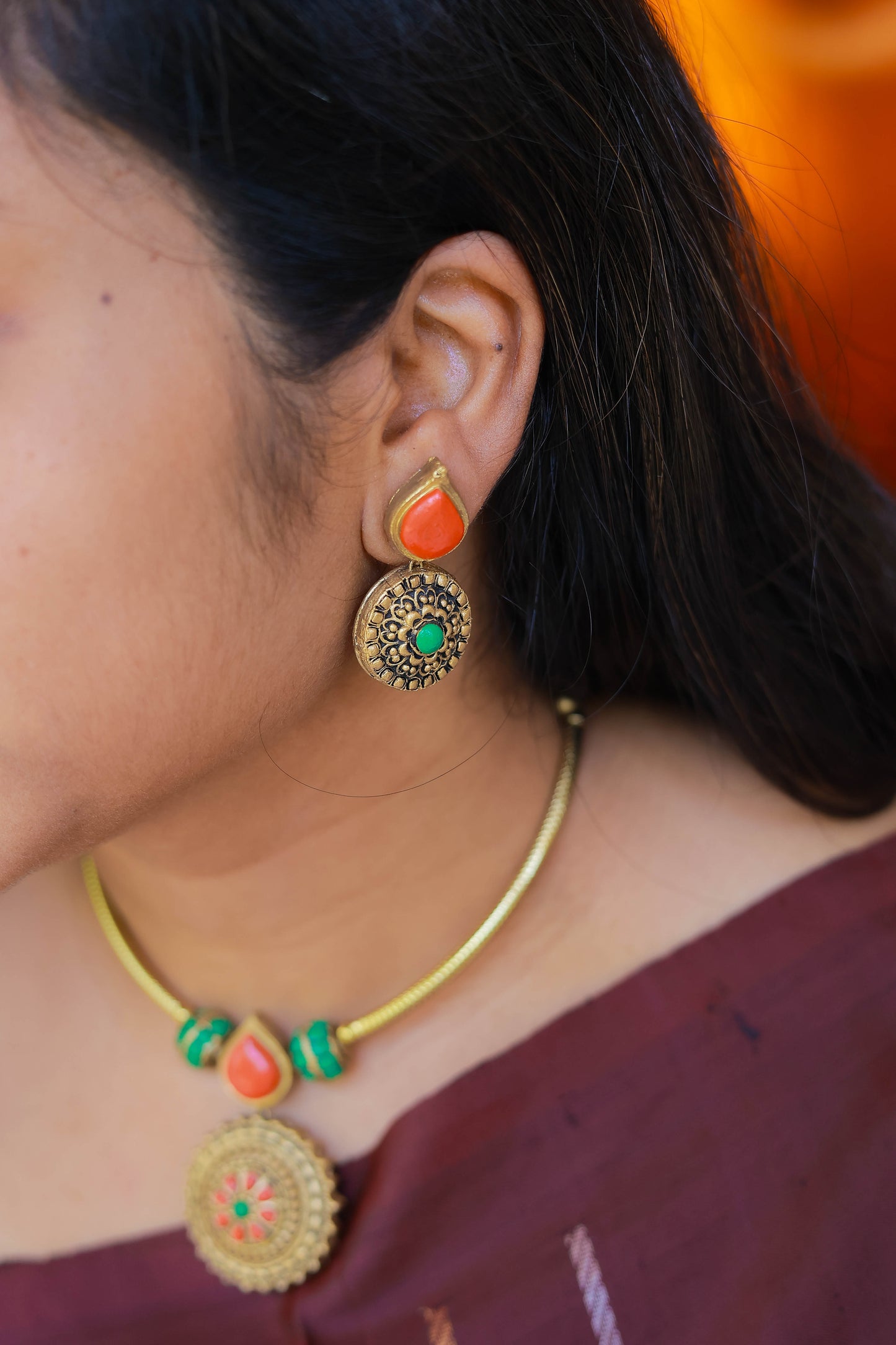 Orange Eternal Earth Terracotta Jewellery