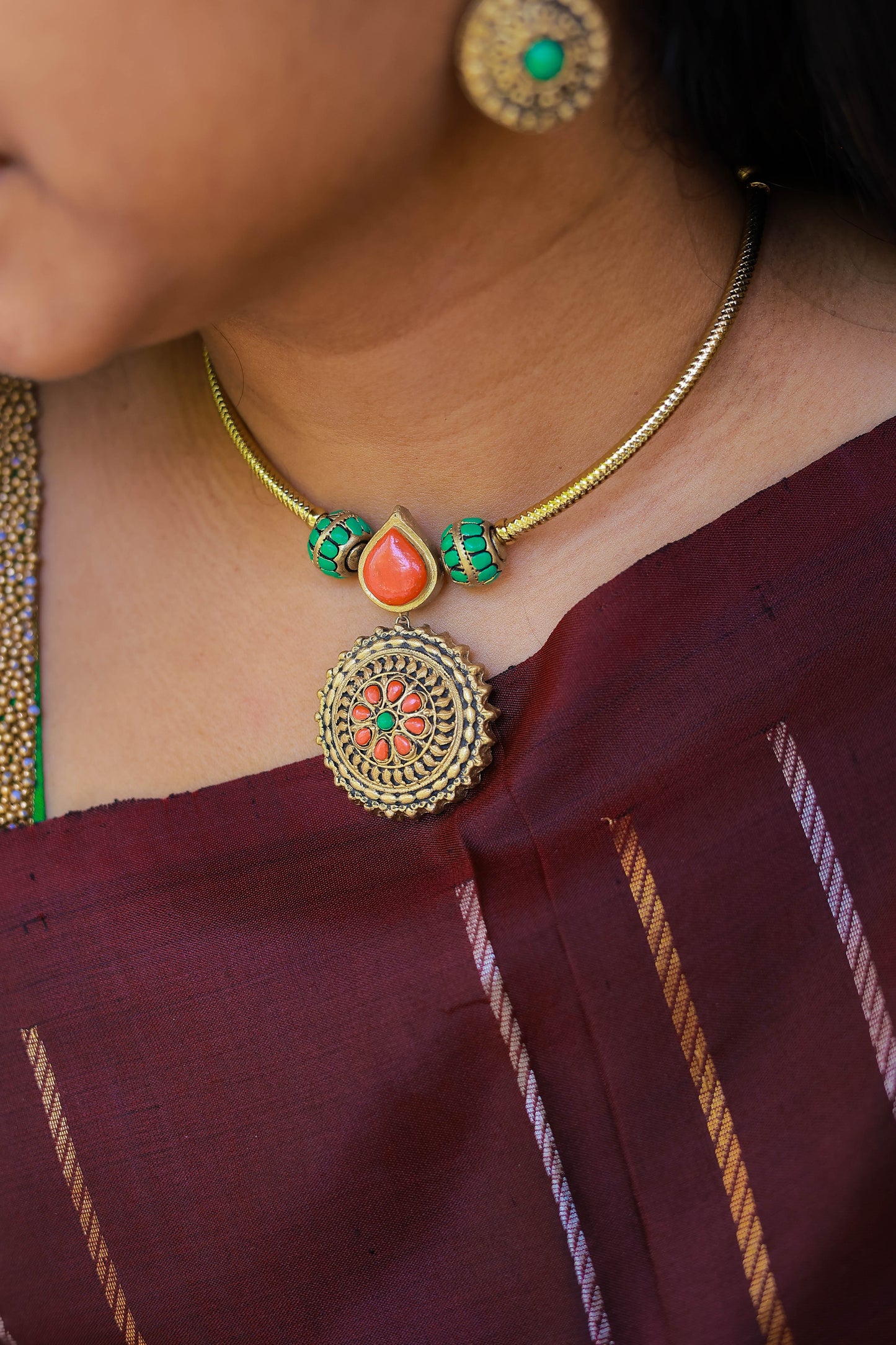 Orange Eternal Earth Terracotta Jewellery