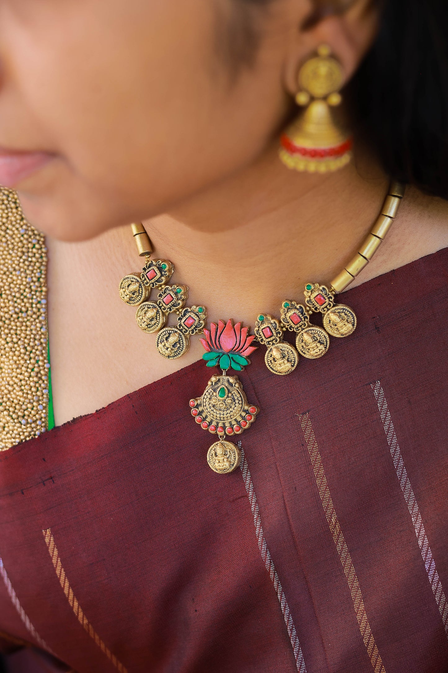 Padma Lakshmi Terracotta Jewellery