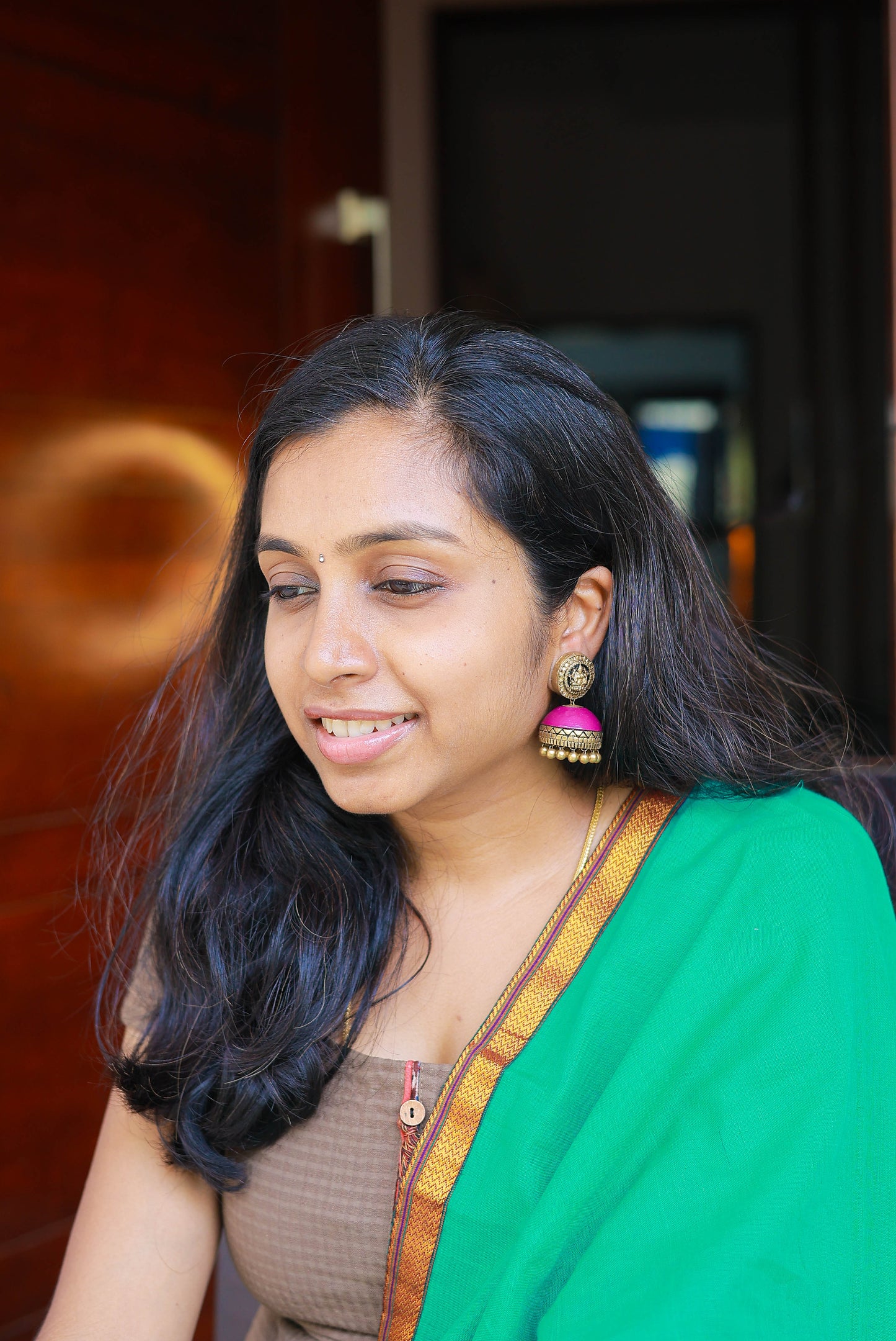 Ankita - Terracotta Jumka - Variant4