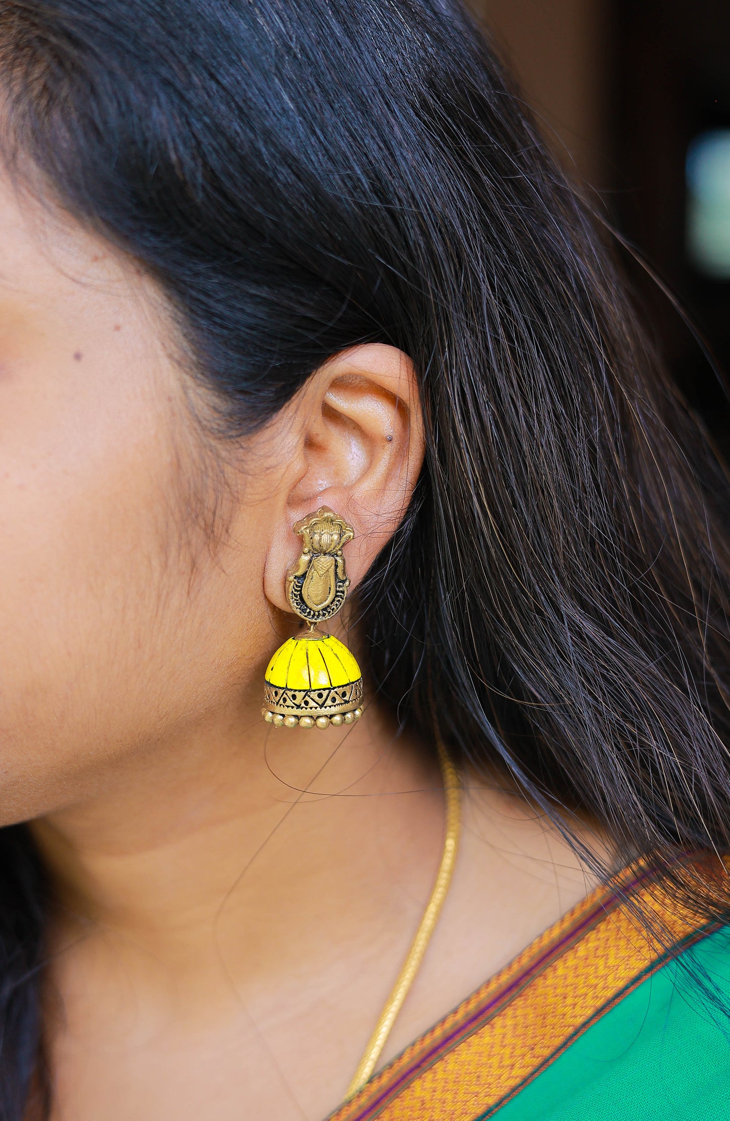 Nritya - Terracotta Jumka - Variant1