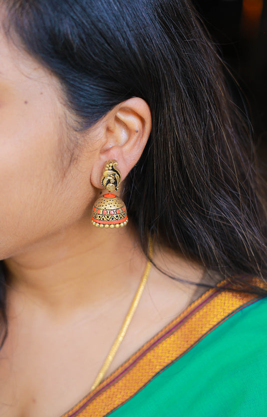 Kayal- Terracotta Jumka - Variant2