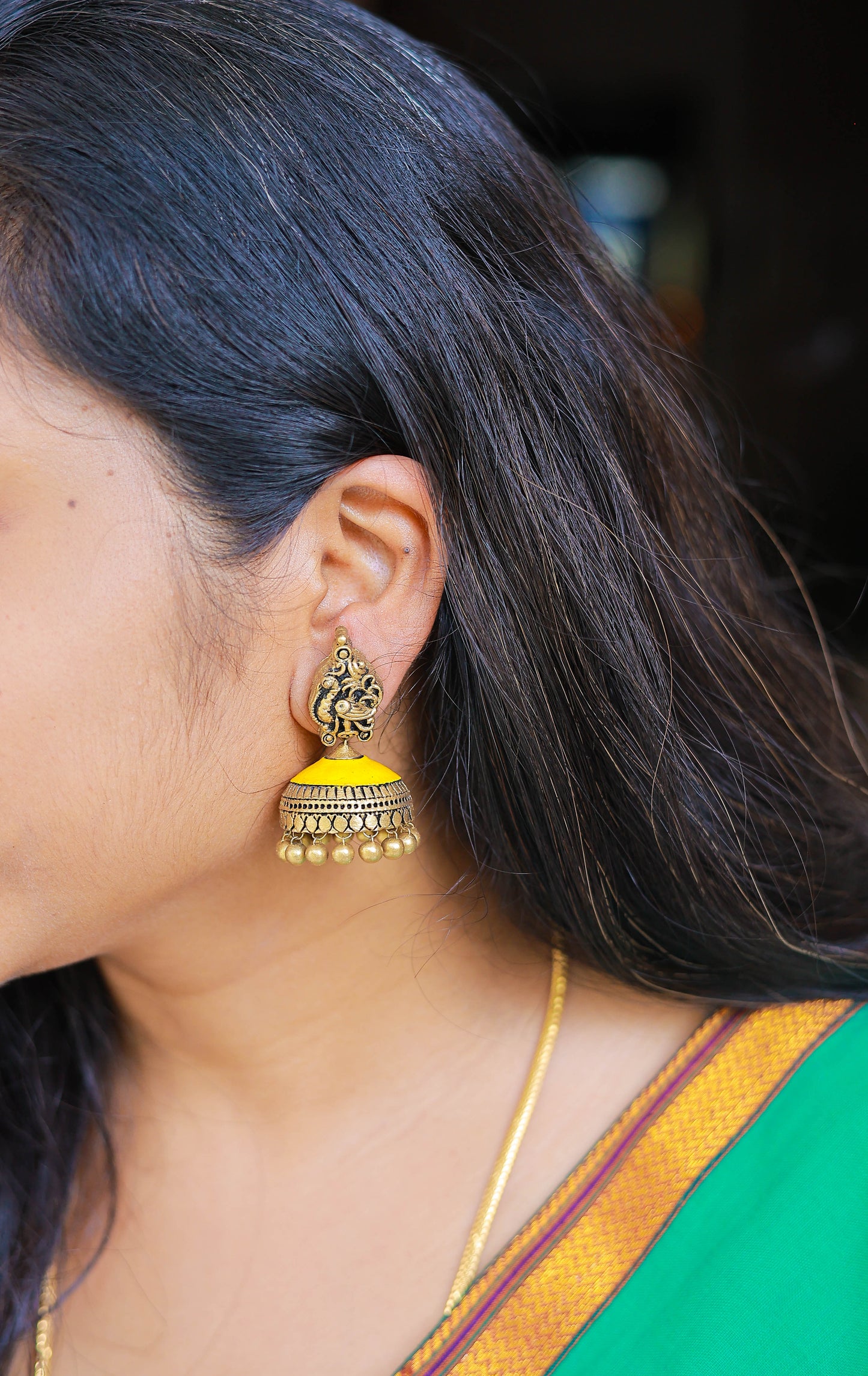 Aazhi - Terracotta Jumka - Variant3