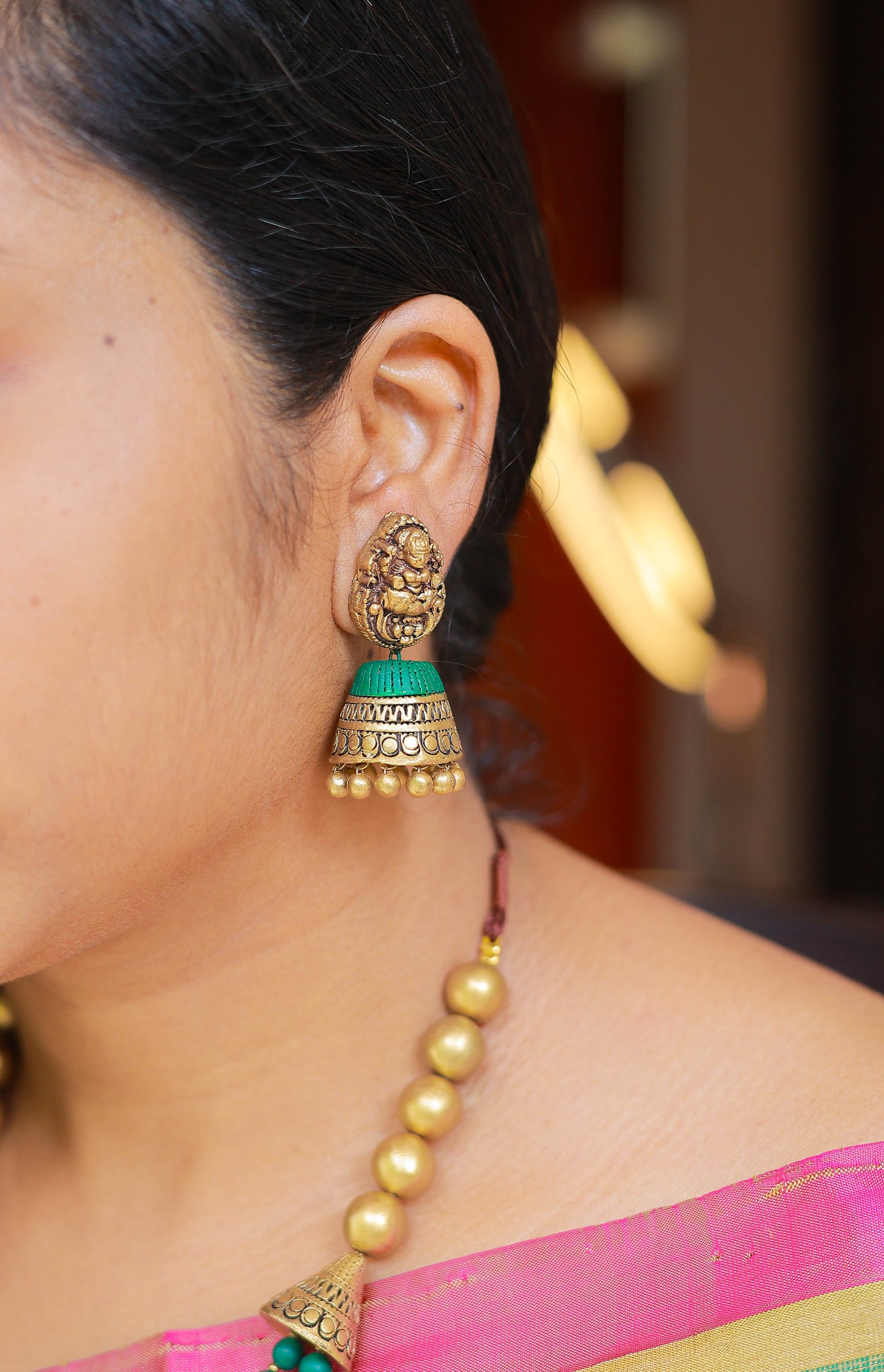 Divine Dual Row Terracotta Jewellery