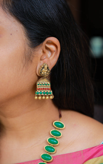 Oval Grace Arch Terracotta Jewellery