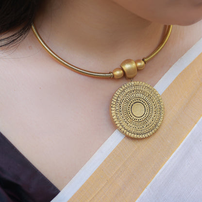 coinage tube terracotta jewellery