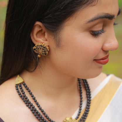 Black Stefa Terracotta Jewellery