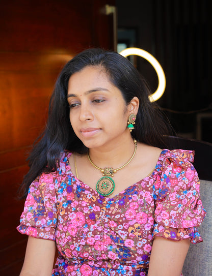 Green Classic Glow Terracotta Jewellery