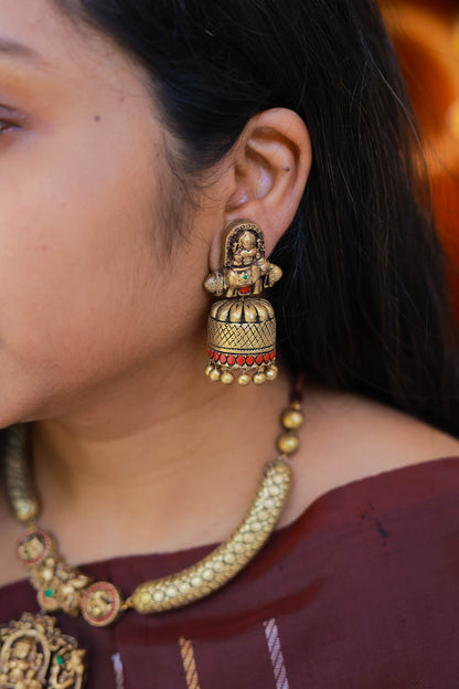 Antique Hasli Glow Terracotta Jewellery